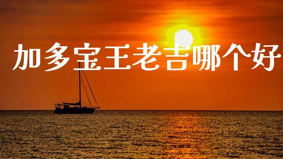 加多宝王老吉哪个好_https://wap.yjjixie.cn_证券市场_第1张