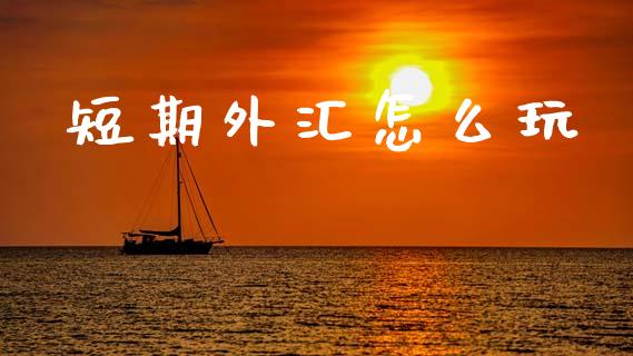 短期外汇怎么玩_https://wap.yjjixie.cn_证券市场_第1张