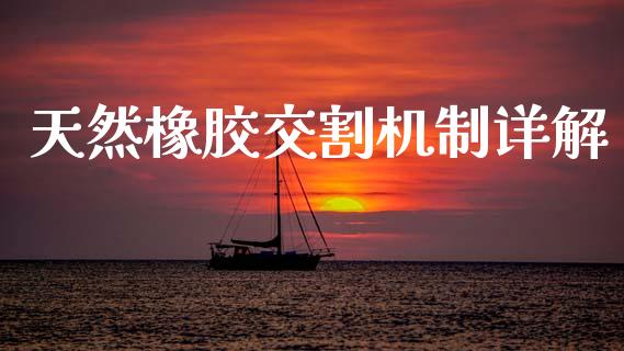 天然橡胶交割机制详解_https://wap.yjjixie.cn_证券市场_第1张