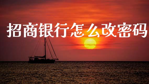 招商银行怎么改密码_https://wap.yjjixie.cn_保险理财_第1张