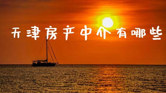 天津房产中介有哪些_https://wap.yjjixie.cn_保险理财_第1张