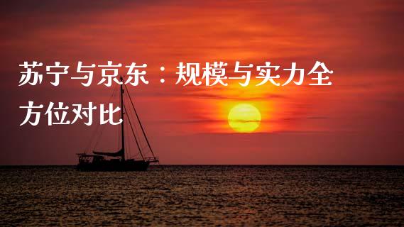 苏宁与京东：规模与实力全方位对比_https://wap.yjjixie.cn_港股行情_第1张