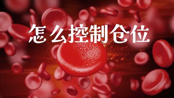 怎么控制仓位_https://wap.yjjixie.cn_保险理财_第1张