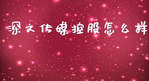 深文传媒控股怎么样_https://wap.yjjixie.cn_商业资讯_第1张