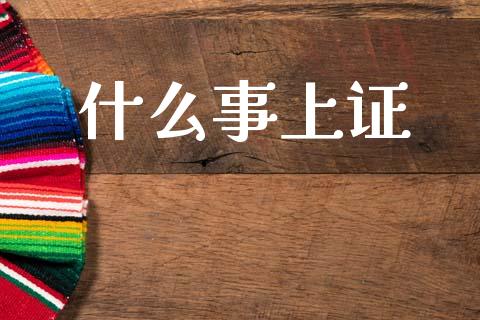 什么事上证_https://wap.yjjixie.cn_港股行情_第1张