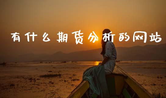 有什么期货分析的网站_https://wap.yjjixie.cn_证券市场_第1张