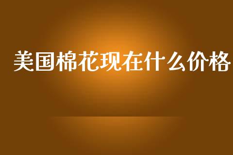 美国棉花现在什么价格_https://wap.yjjixie.cn_港股行情_第1张