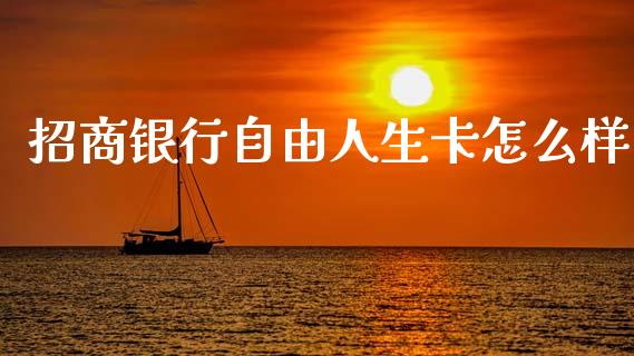 招商银行自由人生卡怎么样_https://wap.yjjixie.cn_商业资讯_第1张
