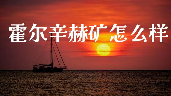 霍尔辛赫矿怎么样_https://wap.yjjixie.cn_港股行情_第1张