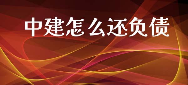 中建怎么还负债_https://wap.yjjixie.cn_保险理财_第1张
