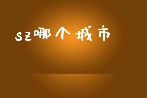 sz哪个城市_https://wap.yjjixie.cn_港股行情_第1张
