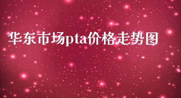 华东市场pta价格走势图_https://wap.yjjixie.cn_保险理财_第1张