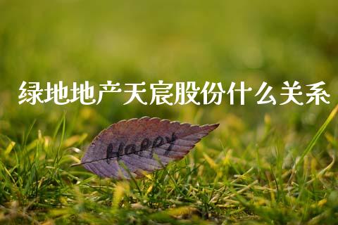 绿地地产天宸股份什么关系_https://wap.yjjixie.cn_证券市场_第1张