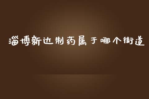 淄博新达制药属于哪个街道_https://wap.yjjixie.cn_商业资讯_第1张