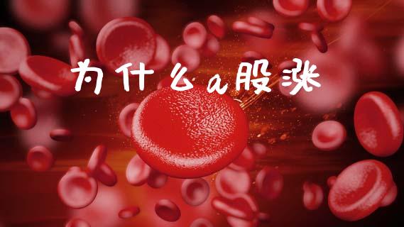 为什么a股涨_https://wap.yjjixie.cn_保险理财_第1张