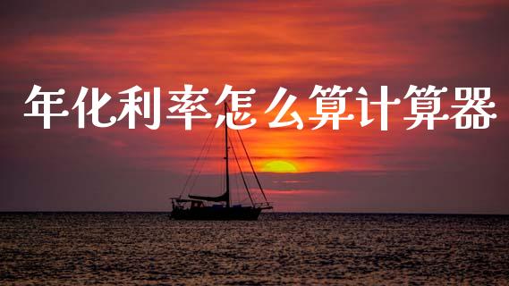 年化利率怎么算计算器_https://wap.yjjixie.cn_证券市场_第1张