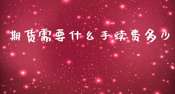 期货需要什么手续费多少_https://wap.yjjixie.cn_保险理财_第1张