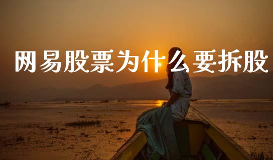 网易股票为什么要拆股_https://wap.yjjixie.cn_证券市场_第1张