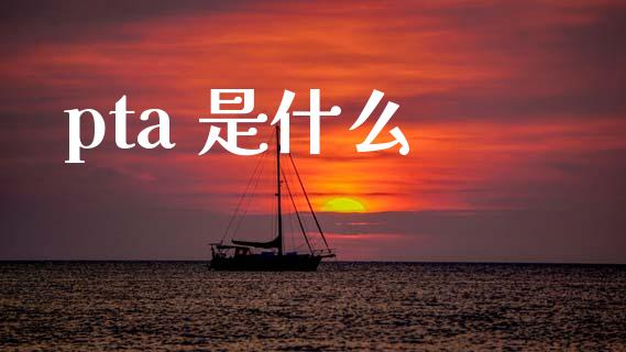 pta 是什么_https://wap.yjjixie.cn_港股行情_第1张