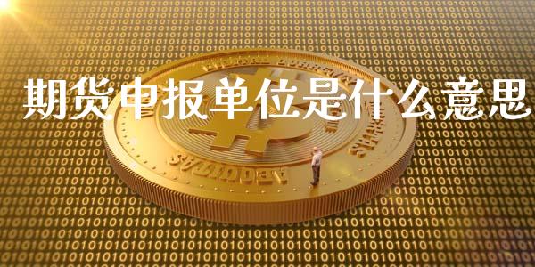 期货申报单位是什么意思_https://wap.yjjixie.cn_港股行情_第1张
