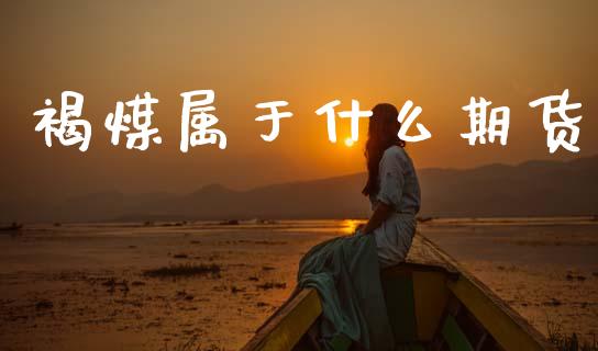 褐煤属于什么期货_https://wap.yjjixie.cn_保险理财_第1张