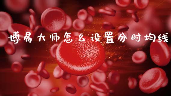 博易大师怎么设置分时均线_https://wap.yjjixie.cn_证券市场_第1张