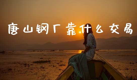 唐山钢厂靠什么交易_https://wap.yjjixie.cn_港股行情_第1张