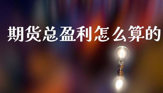 期货总盈利怎么算的_https://wap.yjjixie.cn_商业资讯_第1张