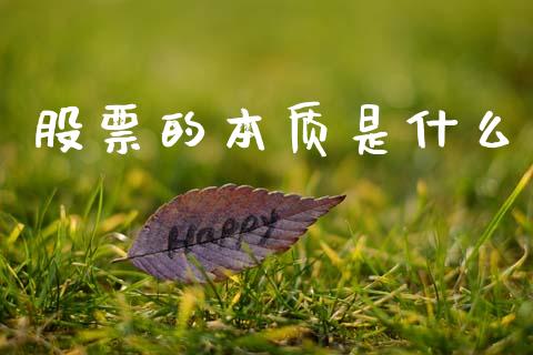 股票的本质是什么_港股行情_第1张_商业资讯_保险理财_证券市场_港股行情 股票的本质是什么_https://wap.yjjixie.cn_港股行情_第1张