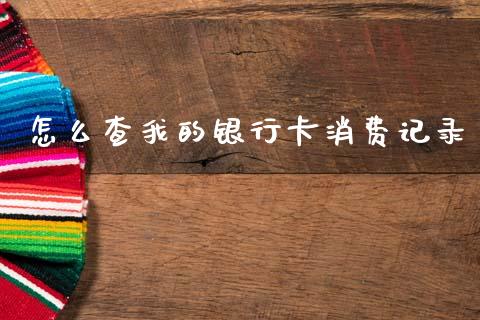 怎么查我的银行卡消费记录_https://wap.yjjixie.cn_商业资讯_第1张