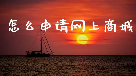 怎么申请网上商城_https://wap.yjjixie.cn_商业资讯_第1张