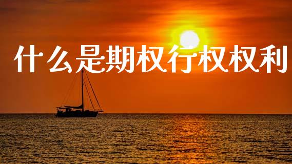 什么是期权行权权利_https://wap.yjjixie.cn_商业资讯_第1张