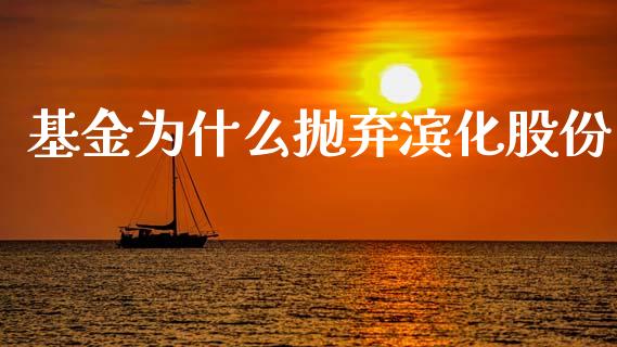 基金为什么抛弃滨化股份_https://wap.yjjixie.cn_证券市场_第1张