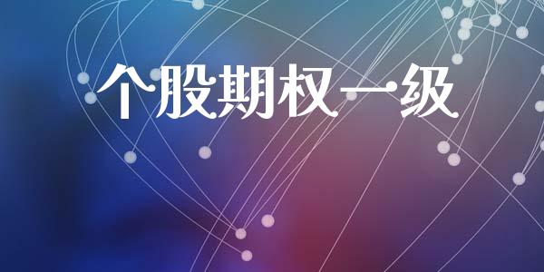 个股期权一级_https://wap.yjjixie.cn_保险理财_第1张