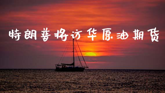 特朗普将访华原油期货_https://wap.yjjixie.cn_保险理财_第1张
