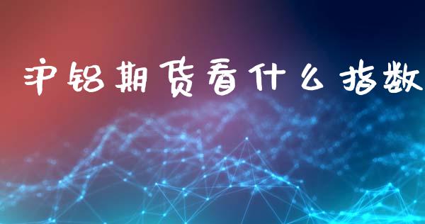 沪铝期货看什么指数_https://wap.yjjixie.cn_商业资讯_第1张