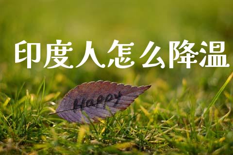 印度人怎么降温_https://wap.yjjixie.cn_港股行情_第1张