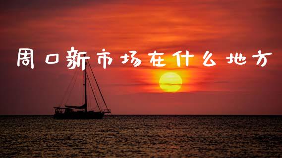 周口新市场在什么地方_https://wap.yjjixie.cn_证券市场_第1张