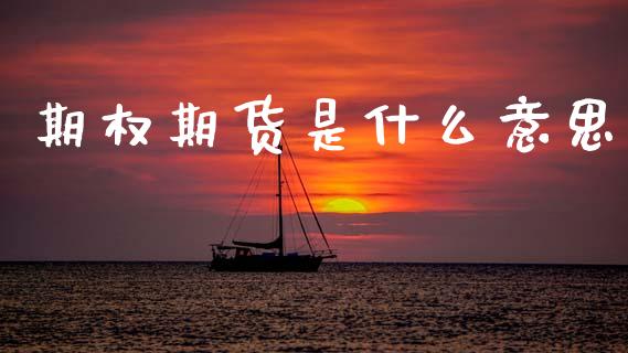 期权期货是什么意思_https://wap.yjjixie.cn_港股行情_第1张
