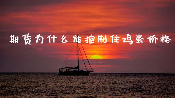 期货为什么能控制住鸡蛋价格_https://wap.yjjixie.cn_证券市场_第1张