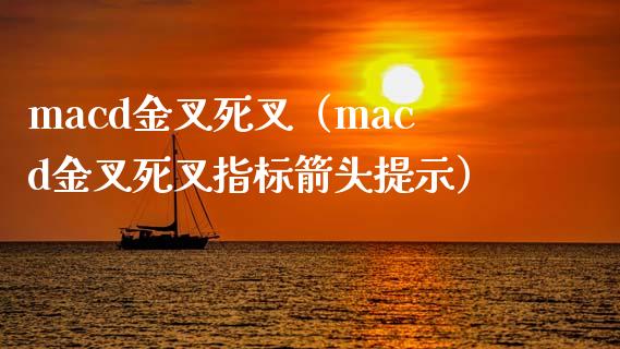 macd金叉死叉（macd金叉死叉指标箭头提示）_https://wap.yjjixie.cn_商业资讯_第1张