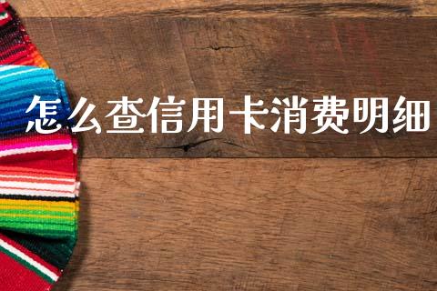 怎么查信用卡消费明细_https://wap.yjjixie.cn_港股行情_第1张