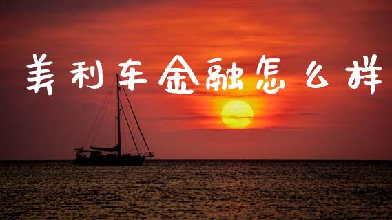 美利车金融怎么样_https://wap.yjjixie.cn_港股行情_第1张