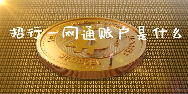 招行一网通账户是什么_https://wap.yjjixie.cn_商业资讯_第1张