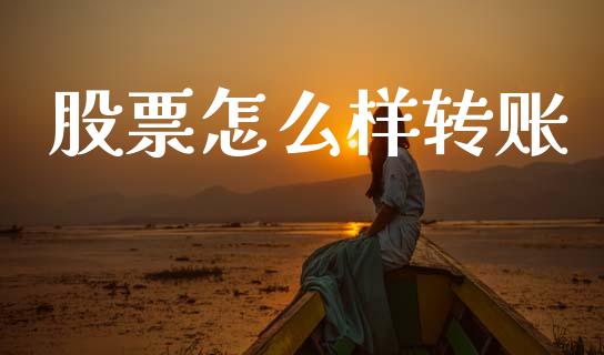 股票怎么样转账_https://wap.yjjixie.cn_保险理财_第1张