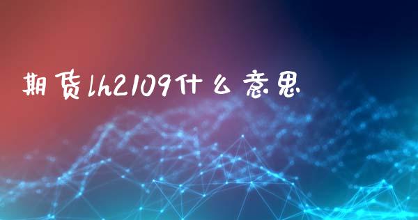 期货lh2109什么意思_https://wap.yjjixie.cn_港股行情_第1张
